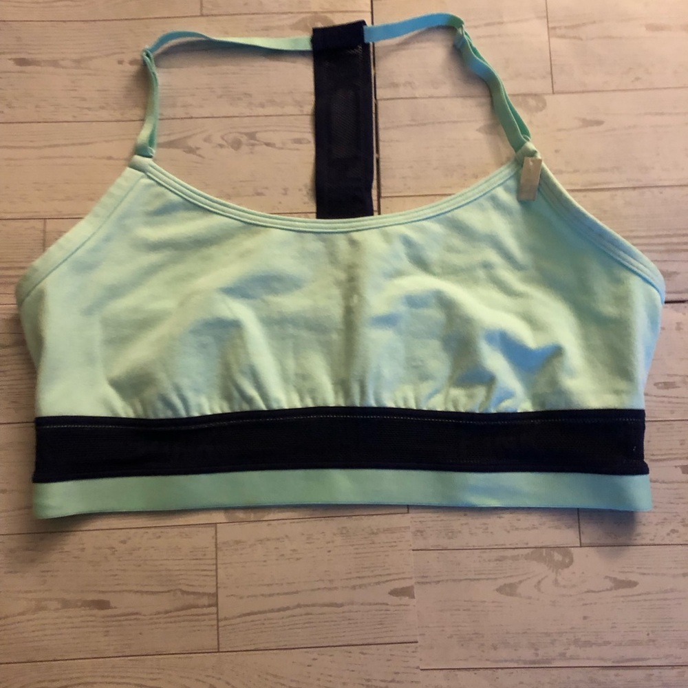 Mint Green Sports Bra